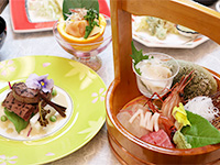 特別京会席一例・春