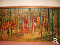 壁画「奥嵯峨の秋」